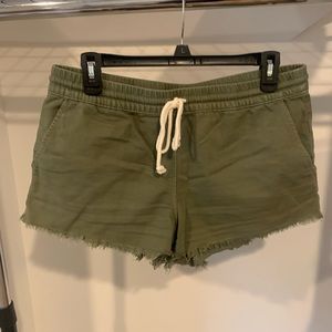 Aerie Cotton Cargo Shorts